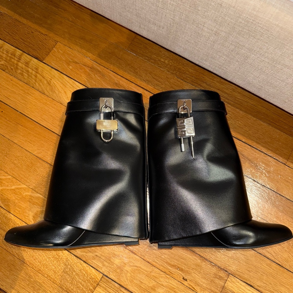 Givenchy Shark Boots Ankle Length Size 40